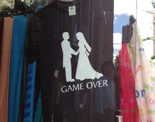 結婚=ゲームオーバー